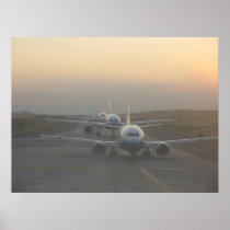 Aeroplanes on a Runway