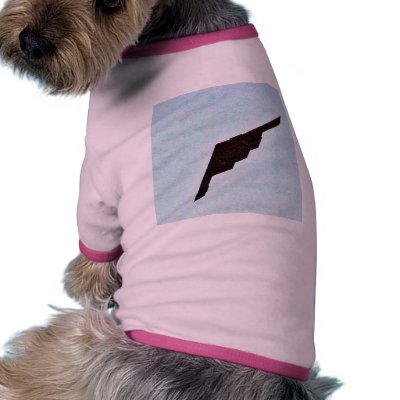 Aeroplanes Stealth Bomber Dog Clothes by lifesphere