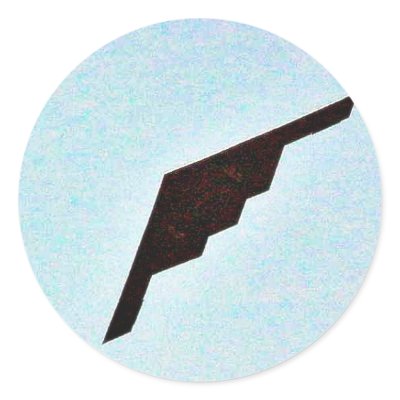 Aeroplanes Stealth Bomber Sticker by lifesphere