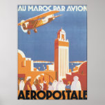 Aeropostale Au Maroc Par Avion Posters