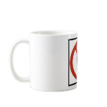Aerosol Spray Prohibition Highway Sign Mug