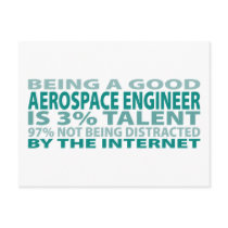 Aerospace Engineer 3% Talent Postcards