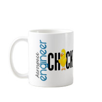 Aerospace Engineer Chick Coffee Mugs