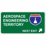 Aerospace Engineering Next Exit photo sculptures