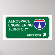 Aerospace Engineering Next Exit Poster