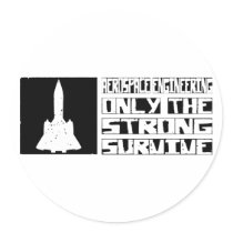 Aerospace Engineering Survive Sticker