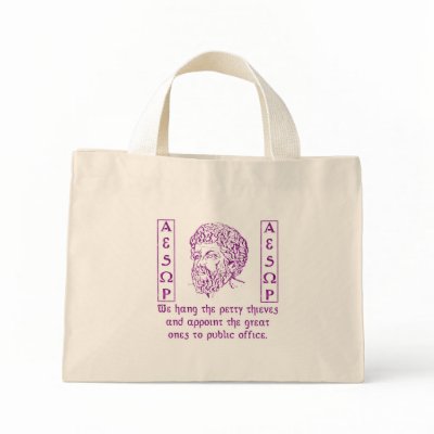 Aesop Tote Bag by nakedzealot