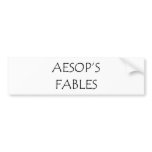 aesop bumper stickers