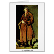 Aesop By Diego Velázquez Greeting Card
