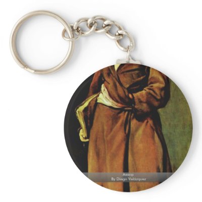 Aesop By Diego Velázquez Key Chains by Artcollection