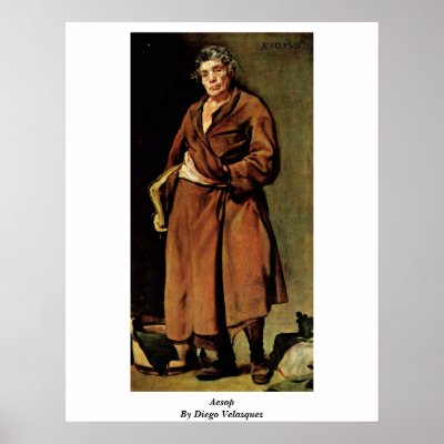 Aesop By Diego Velazquez Poster by artpaintings