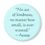 Aesop Kindness Quote Magnet