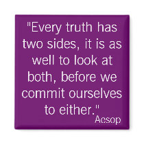 Aesop Refrigerator Magnet