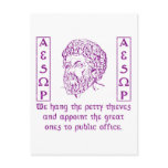 Aesop postcards