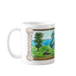 Aesop's Dragon and Mermaid Mug
