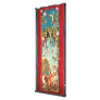 Aesop's fable The Fox and the Grapes Stretched Canvas Print