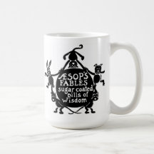 Aesop's Fables Frontispiece Mugs