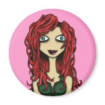 Aesri, round magnet