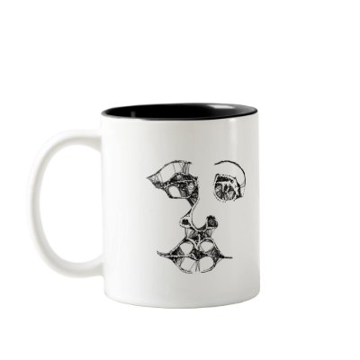 aface3, aface2 by Angie Coffee Mugs by Anomalon