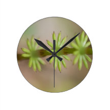AFF Alaskan Forest Foliage Wall Clock
