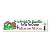 Affairs of Dragons Bumper Stickers