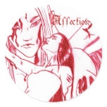 Affection Fallen Angels Stickers