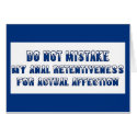 Affection - Not cards