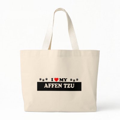 AFFEN TZU TOTE BAG by GenuineDogOwner