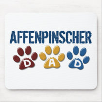 AFFENPINSCHER DAD Paw Print