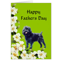 Affenpinscher Fathers Day Card