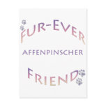 Affenpinscher Furever Post Cards