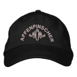 Affenpinscher Mom Gifts Embroidered Hat