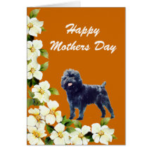 Affenpinscher Mothers Day Card