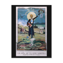 Affiche Absinthe Postcard