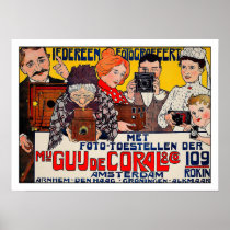 Affiche Advertising Poster - Cameras 1901