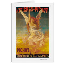 Affiches-Pichot Promotional Poster Greeting Cards