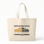 Afflicted With Chess Madness (Chess Set) bags