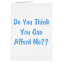 afford me light blue cards