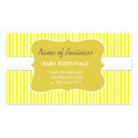 Affordable Cute Golden Baby Children Business Cards