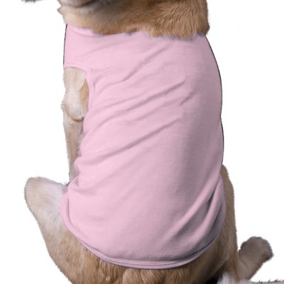 Affordable Plain Pink Big Dog Tee Shirt Template by Dog_Shirt