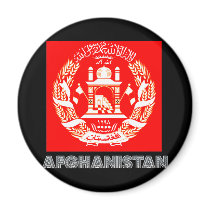 Afghan Emblem Magnet