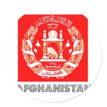 Afghan Emblem Sticker