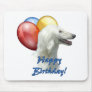 Afghan Happy Birthday Balloon Mouse Pad