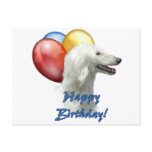 Afghan Happy Birthday Balloon Post Card