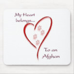 Afghan Heart Belongs Mouse Pads