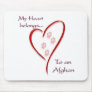 Afghan Heart Belongs Mouse Pads