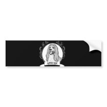 AFGHAN HOUND (2) BUMPER STICKER