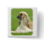 Afghan Hound 9B033D-22 Button
