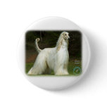 Afghan Hound 9J32D-21 Button