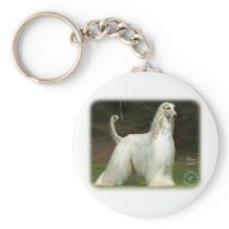 Afghan Hound 9J32D-21 Keychain